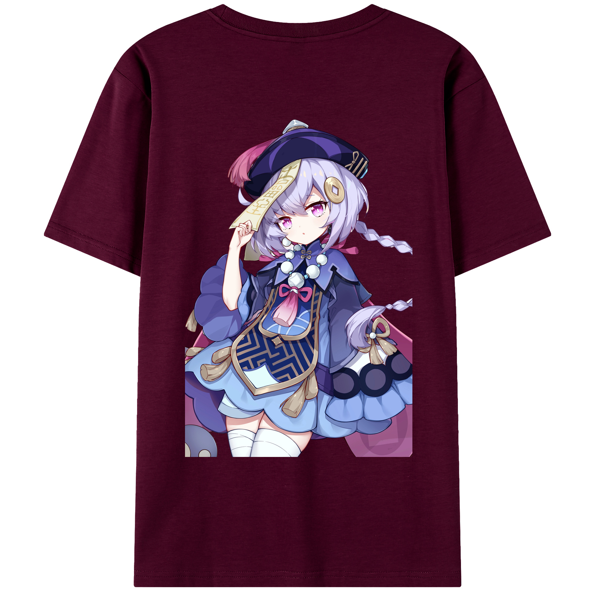 げんし神 七七 なな  genshin Nana レディース半袖Tシャツ(バックプリント)